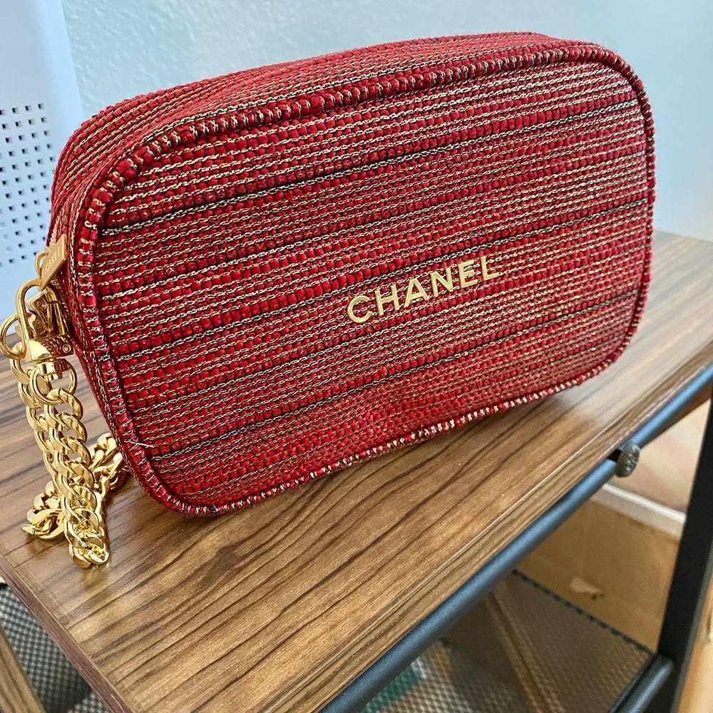Chanel Red Crossbody Bag